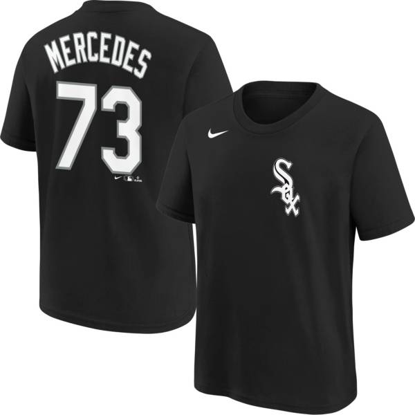 Nike Youth Chicago White Sox Yermin Mercedes #73 Black T-Shirt