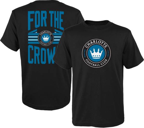 MLS Youth Charlotte FC Slogan Black T-Shirt product image