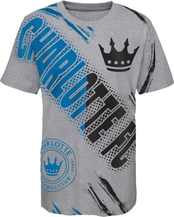 MLS Youth Charlotte FC Overload Grey T-Shirt