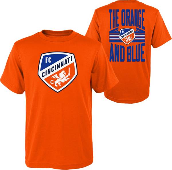 MLS Youth FC Cincinnati Slogan Orange T-Shirt product image