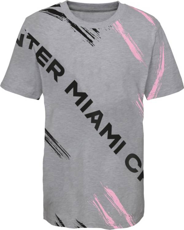 MLS Youth Inter Miami CF Overload Grey T-Shirt