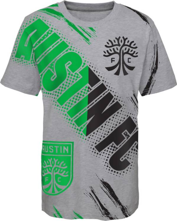 MLS Youth Austin FC Overload Grey T-Shirt