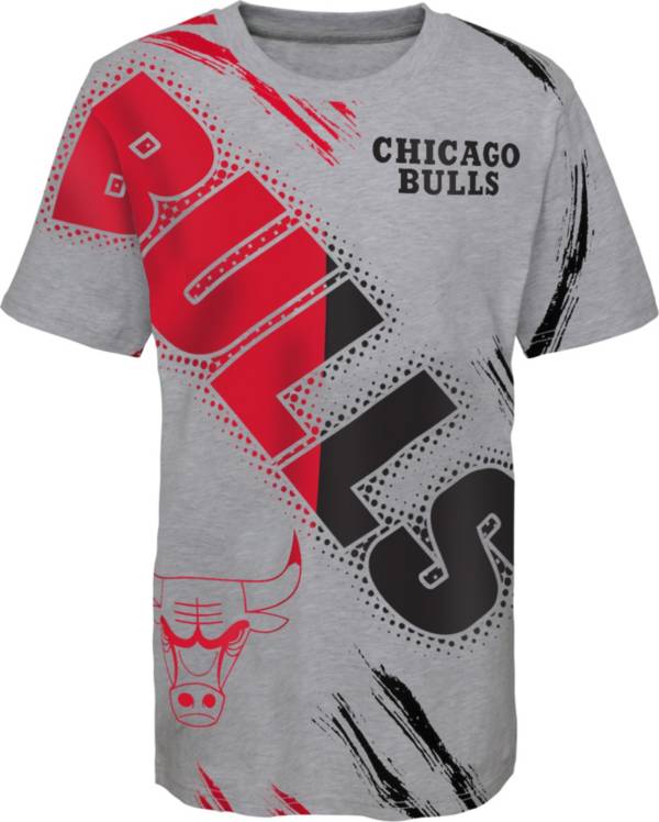 Outerstuff Youth Chicago Bulls Grey Overload T-Shirt