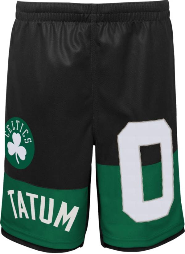 Outerstuff Youth Boston Celtics Jayson Tatum #0 Black Shorts