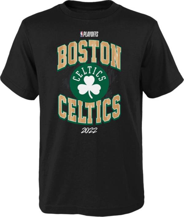 Outerstuff Youth Boston Celtics Black 2022 NBA Playoffs Hype T-Shirt