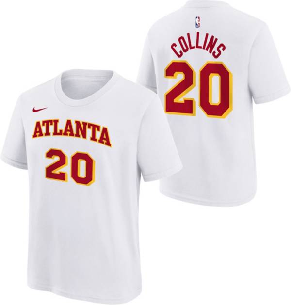 Nike Youth Atlanta Hawks John Collins #20 White T-Shirt