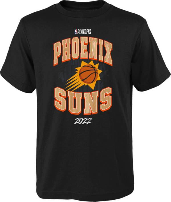 Outerstuff Youth Phoenix Suns Black 2022 NBA Playoffs Hype T-Shirt