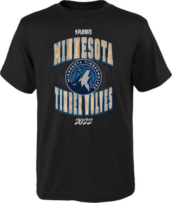 Outerstuff Youth Minnesota Timberwolves Black 2022 NBA Playoffs Hype T-Shirt
