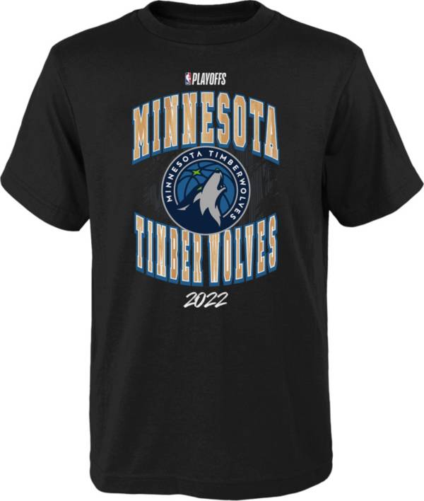 Outerstuff Youth Minnesota Timberwolves Black 2022 NBA Playoffs Hype T-Shirt product image