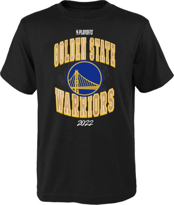 Outerstuff Youth Golden State Warriors Black 2022 NBA Playoffs Hype T-Shirt