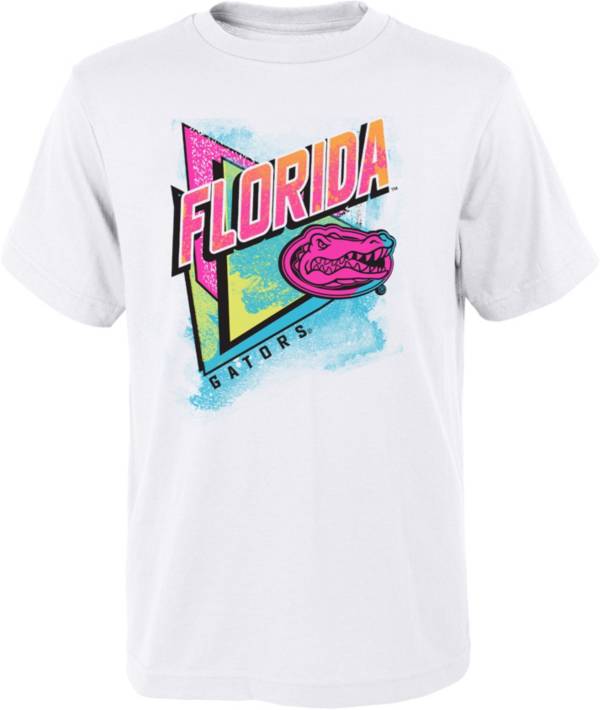 Gen2 Youth Florida Gators White Neon Daze T-Shirt