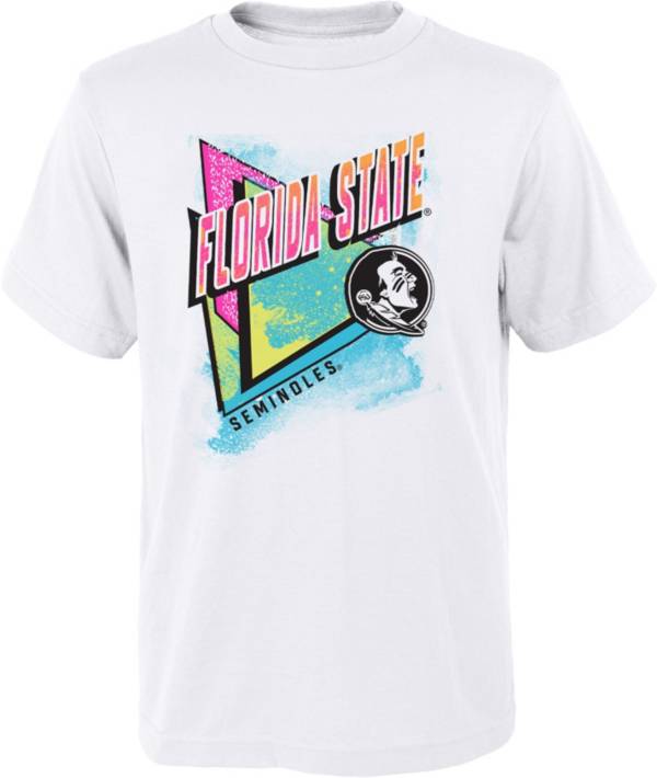 Gen2 Youth Florida State Seminoles White Neon Daze T-Shirt