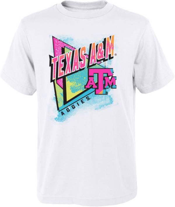 Gen2 Youth Texas A&M Aggies White Neon Daze T-Shirt product image