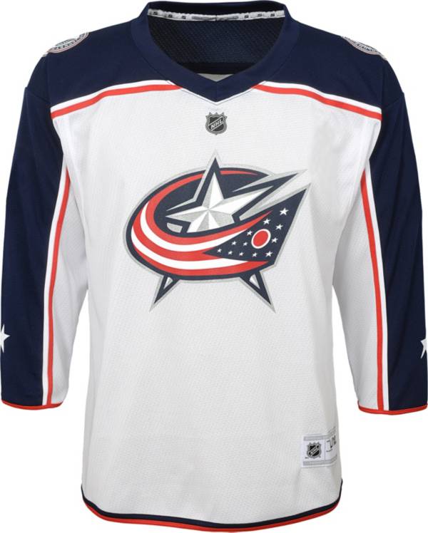 NHL Youth Columbus Blue Jackets Premier Blank Away Jersey
