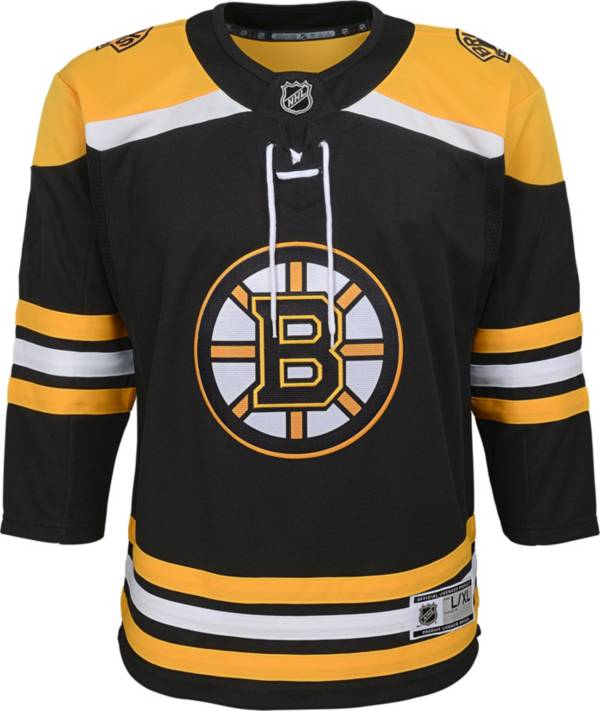 NHL Youth Boston Bruins Premier Blank Home Jersey