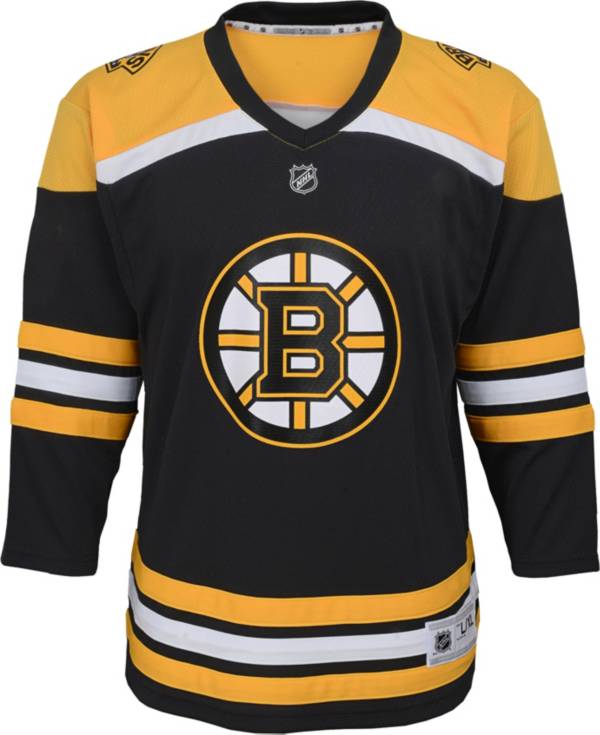 NHL Youth Boston Bruins Premier Blank Home Jersey