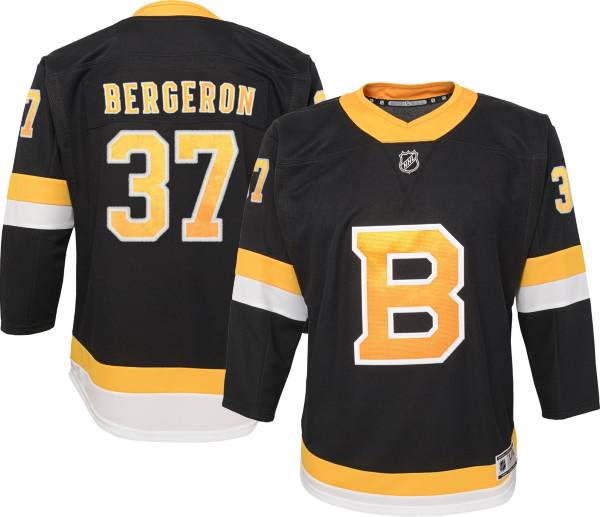 NHL Youth Boston Bruins Patrice Bergeron #37 Premier Alternate Jersey