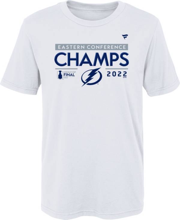 NHL Youth 2022 Conference Champions Tampa Bay Lightning Locker Room T-Shirt product image
