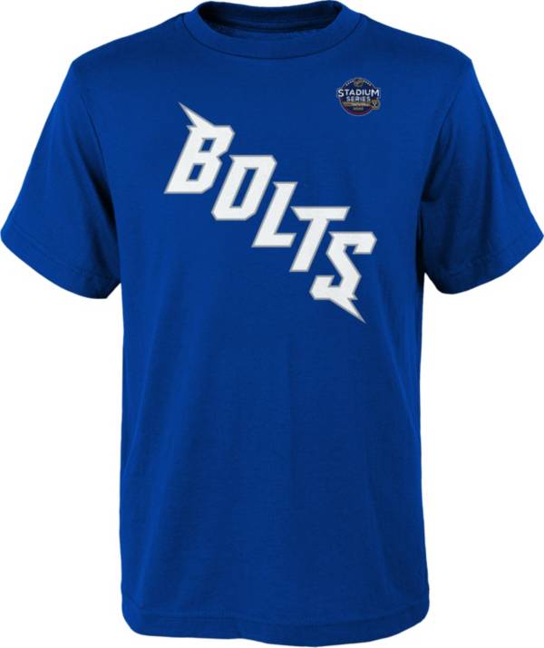 NHL Youth '21-'22 Stadium Series Tampa Bay Lightning Primary Logo T-Shirt