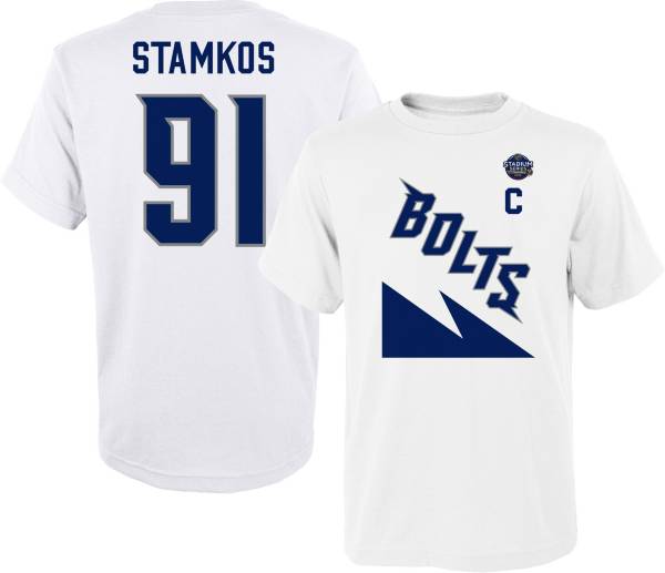 NHL Youth '21-'22 Stadium Series Tampa Bay Lightning Steven Stamkos #91 T-Shirt