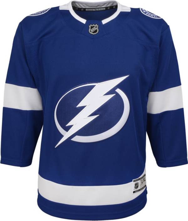 NHL Youth Tampa Bay Lightning Premier Blank Home Jersey