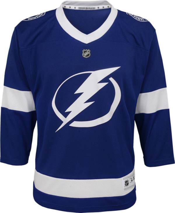 NHL Youth Tampa Bay Lightning Premier Blank Home Jersey