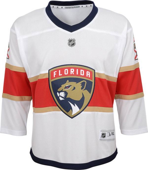 NHL Youth Florida Panthers Premier Blank Away Jersey