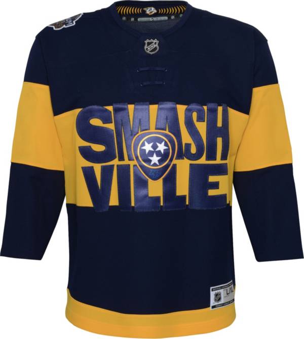 NHL Youth '21-'22 Stadium Series Nashville Predators Premier Blank Jersey product image