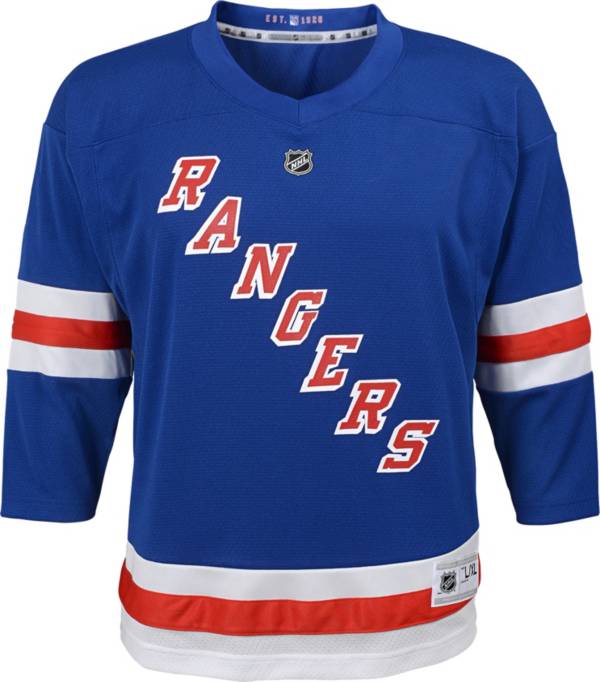 NHL Youth New York Rangers Premier Blank Home Jersey