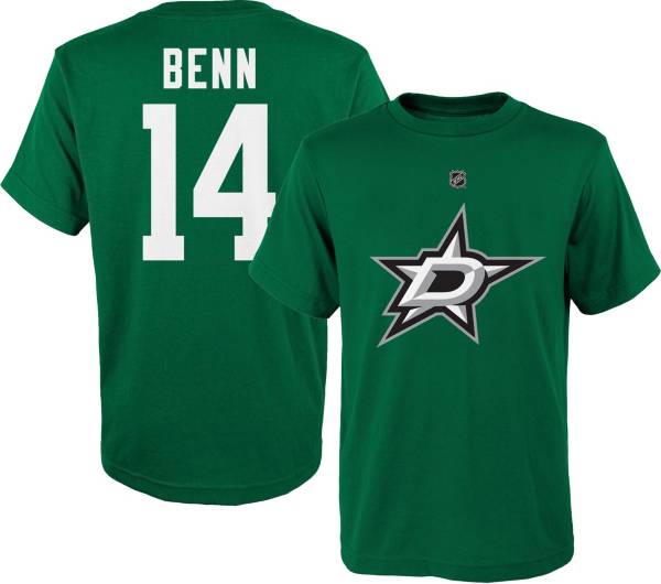 NHL Youth Dallas Stars Jamie Benn #14 Green T-Shirt