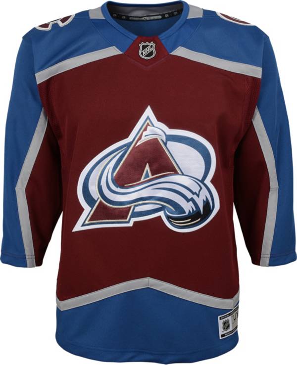NHL Youth Colorado Avalanche Premier Blank Home Jersey