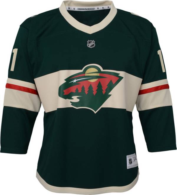 NHL Youth Minnesota Wild Premier Blank Home Jersey