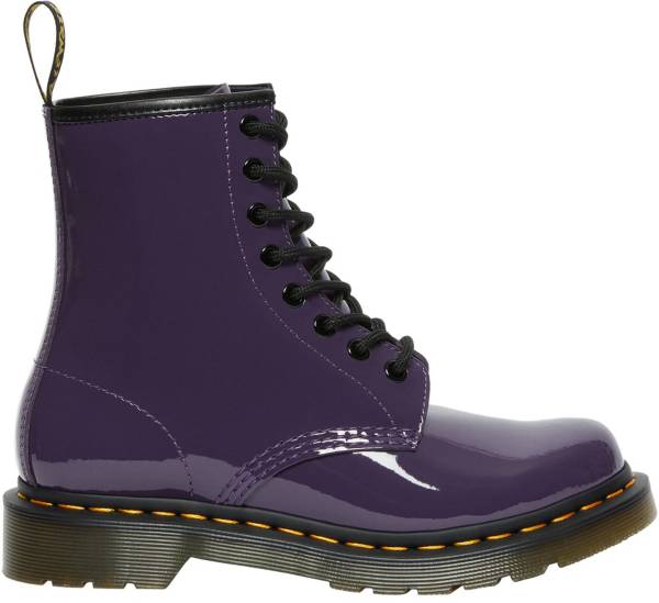 Dr. Martens Women's 1460 Patent Leather Lace Up Boots
