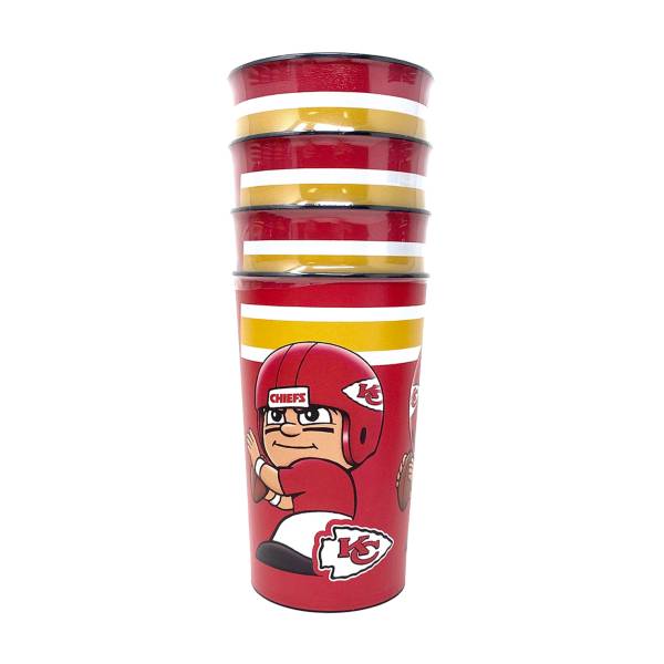 Party Animal Kansas City Chiefs 4-Pack Party Cups