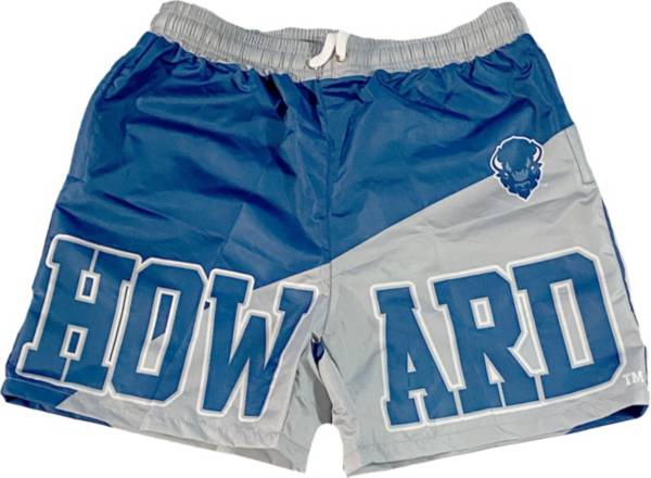 Tones of Melanin Men's Howard Bison Grey/Blue Summer Shorts