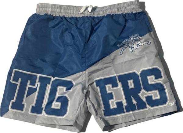 Tones of Melanin Men's Jackson State Tigers Navy Blue/Grey Summer Shorts