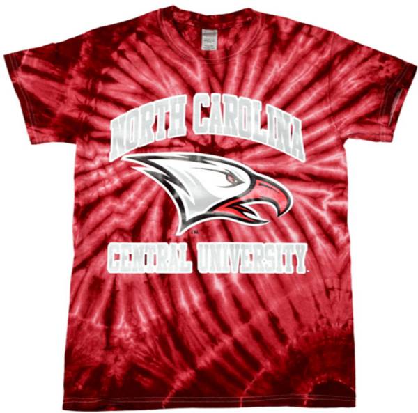 Tones of Melanin Men's North Carolina Central Eagles Maroon Tie-Dye T-Shirt product image