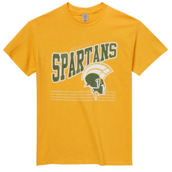 Tones of Melanin Men's Norfolk State Spartans Gold Classic Print T-Shirt product image