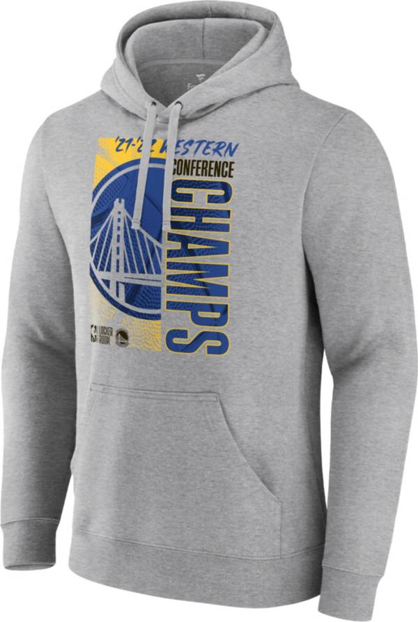 NBA 2022 Western Conference Champions Golden State Warriors Locker Room Hoodie