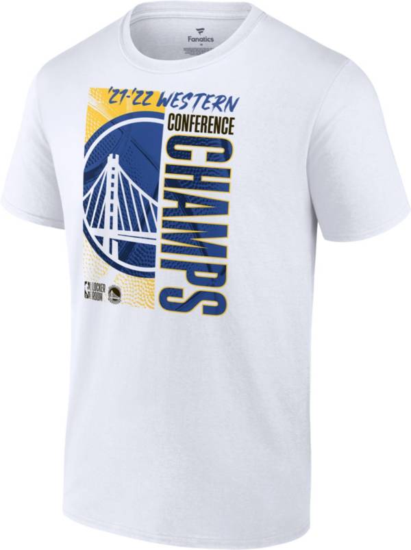NBA 2022 Western Conference Champions Golden State Warriors Locker Room T-Shirt