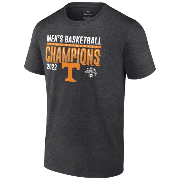 NCAA Tennessee Volunteers 2022 Men's Basketball SEC Conference Champions Locker Room T-Shirt