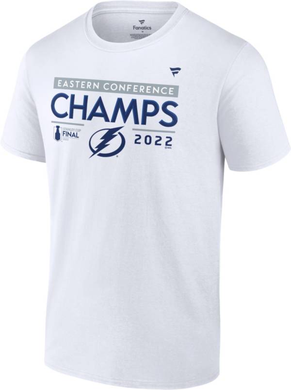 NHL 2022 Conference Champions Tampa Bay Lightning Locker Room T-Shirt