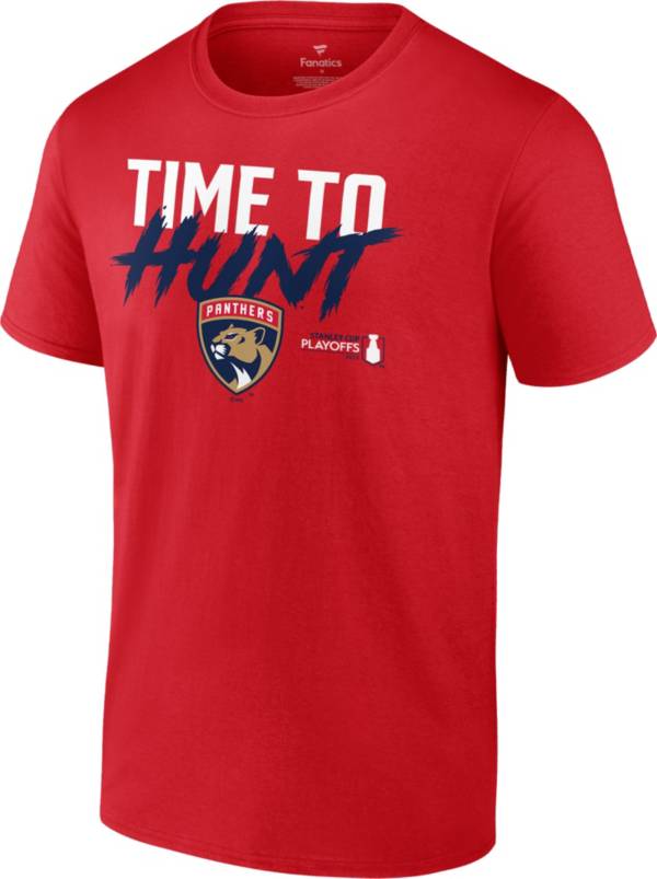NHL 2022 Stanley Cup Playoffs Florida Panthers Slogan Red T-Shirt product image
