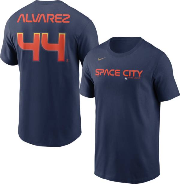 Nike Men's Houston Astros Yordan Álvarez #44 2022 City Connect T-Shirt