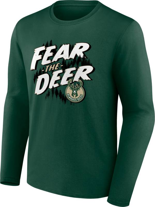 NBA Men's Milwaukee Bucks Green Hometown Long Sleeve T-Shirt