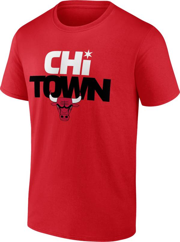 NBA Men's Chicago Bulls Red Hometown T-Shirt