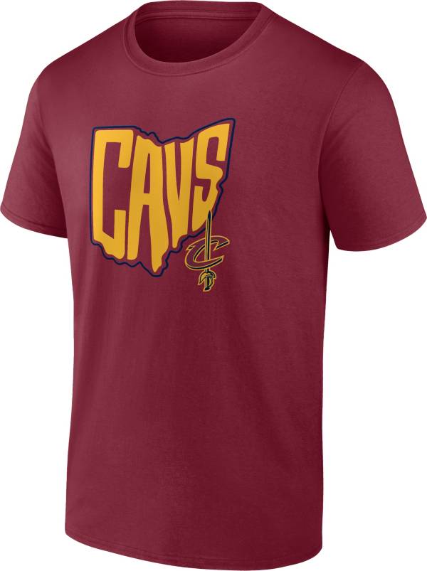 NBA Men's Cleveland Cavaliers Red Hometown T-Shirt