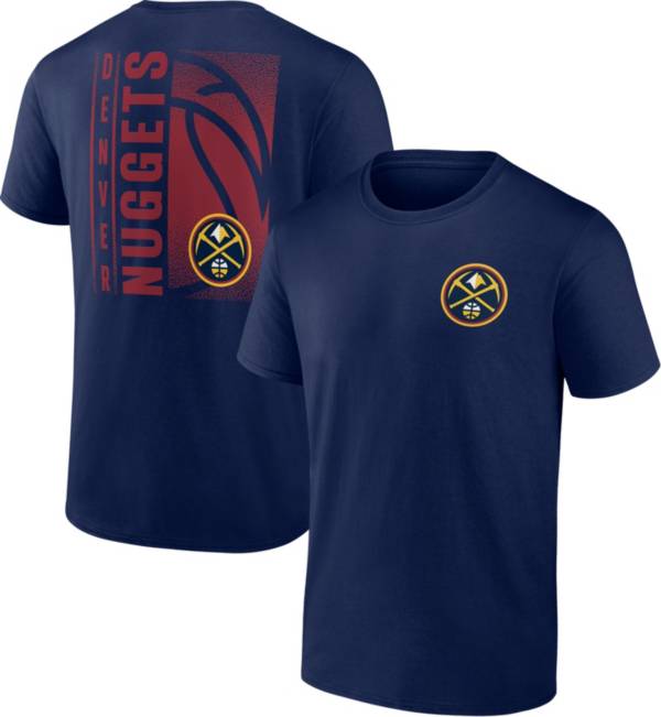 NBA Men's Denver Nuggets Navy For the Team T-Shirt