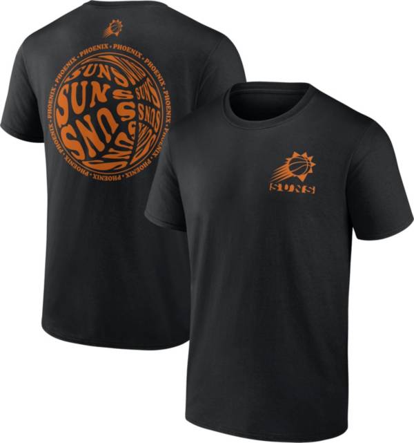 NBA Men's Phoenix Suns Black Cotton T-Shirt
