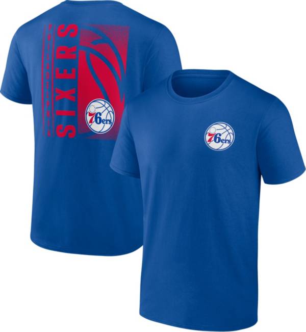 NBA Men's Philadelphia 76ers Royal For the Team T-Shirt